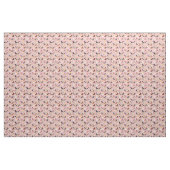 Roze strand bij dachshund stof (Yard (91,4 cm))