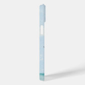 Roze strand vissershut pier stelten vogel vis miau Case-Mate iPhone case (Achterkant / Rechts)