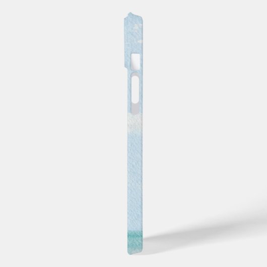 Roze strand vissershut pier stelten vogel vis miau Case-Mate iPhone case (Achterkant / Links)