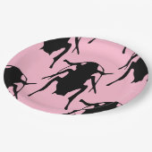 roze stranden bord (Gekanteld)