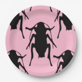 roze stranden bord (Voorkant)