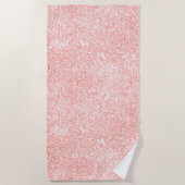 roze strandlaken (Voorkant)