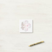 Roze Strawberry Smoothie Althea-plakbriefjes Post-it® Notes (Op bureau)