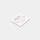 Roze Strawberry Smoothie Althea-plakbriefjes Post-it® Notes (Schuin)