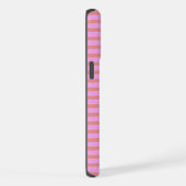 Roze streep celtelefoonhoesje iPhone hoesje (Rechterkant)