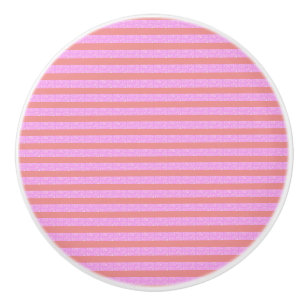 Roze Streep Ceramische Trek Keramische Knop