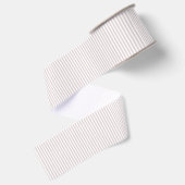 Roze streep cute preppy seersucker effect grosgrain lint (Achterkant)