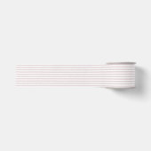Roze streep cute preppy seersucker effect grosgrain lint (Voorkant)