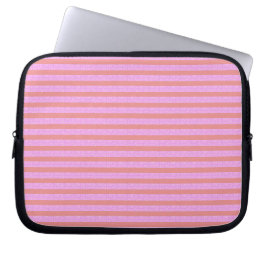 Roze Streep Elektronica Laptop Bag Laptop Sleeve