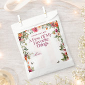 Roze Streep en bloemenfeest Galentine's Bedankzakje (Geknipt)