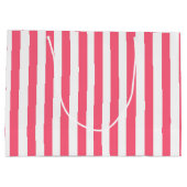 Roze streep groot cadeauzakje (Achterkant)