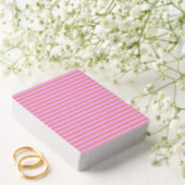 Roze Streep Jumbo Kaarten (Insitu (Huwelijk))