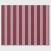 Roze Streep Luxe | Elegant en stijlvol Cadeaupapier (Vlak)