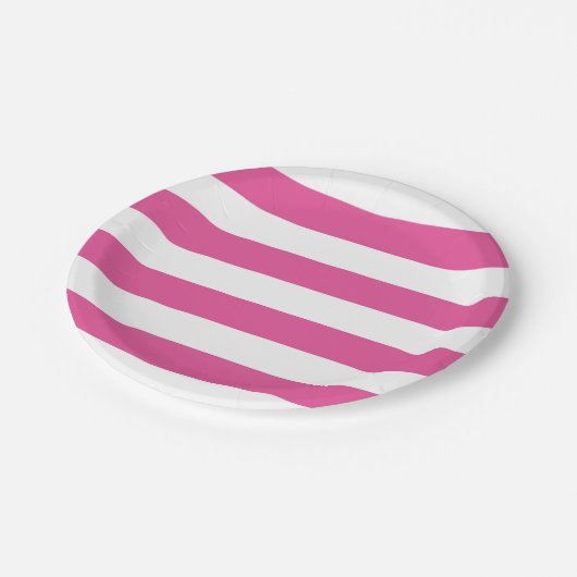 Roze Streep Papier Bord (Gekanteld)