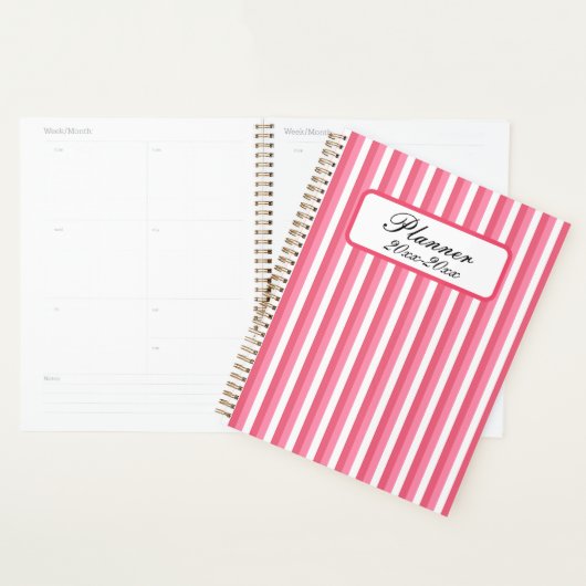 Roze streep planner (Display)