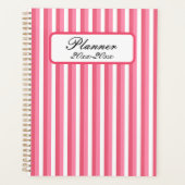 Roze streep planner (Voorkant)