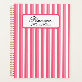 Roze streep planner