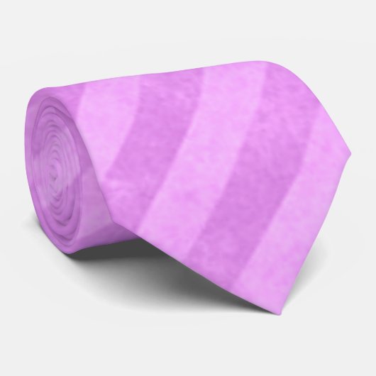 Roze streep stropdas (Opgerold)