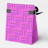 Roze stremplank bedankdoosjes (Achterkant)