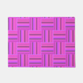 Roze stremplank deurmat (Voorkant)