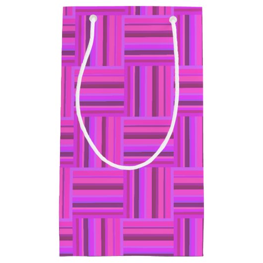 Roze stremplank klein cadeauzakje (Voorkant)