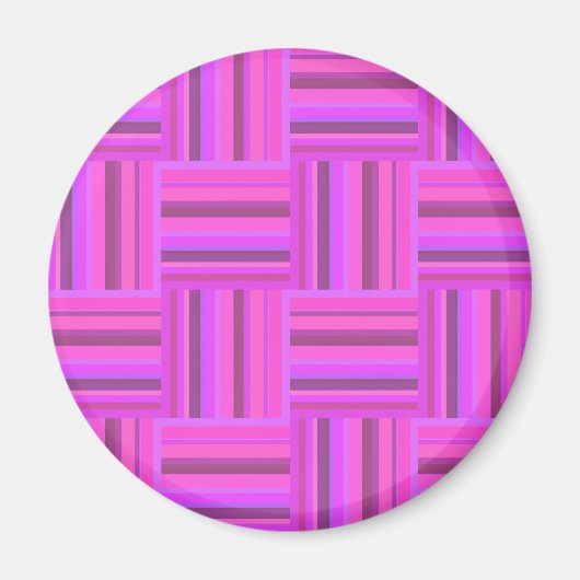 Roze stremplank magneet (Voorkant)