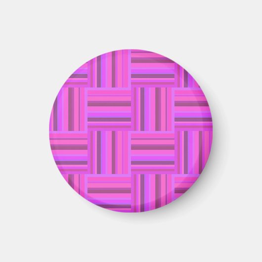 Roze stremplank magneet (Voorkant)