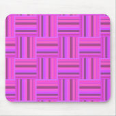 Roze stremplank muismat (Voorkant)