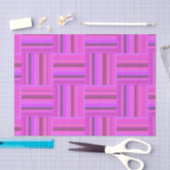 Roze stremplank tissuepapier (Craft)