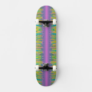 Roze strepe pasta persoonlijk skateboard