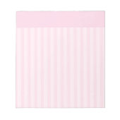 Roze strepen 1 notitieblok (Voorkant)