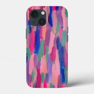 Roze strepen Abstract Case-Mate iPhone Case