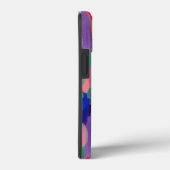 Roze strepen Abstract Case-Mate iPhone Case (Achterkant / Rechts)