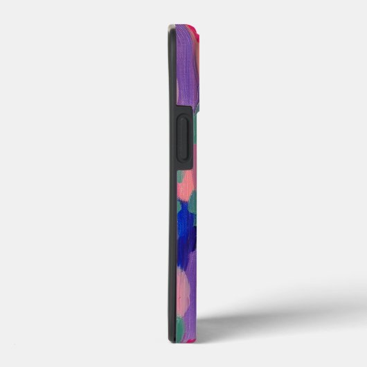 Roze strepen Abstract Case-Mate iPhone Case (Achterkant / Rechts)