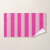 Roze strepen bad handdoek (Handdoek)