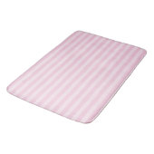 Roze Strepen Badmat (Gekanteld)
