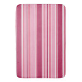 Roze strepen badmat (Voorkant Verticaal)