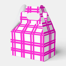 Roze Strepen Bedankdoosjes