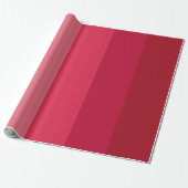 Roze strepen cadeaupapier (Uitgerold)