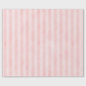 Roze strepen cadeaupapier (Vlak)