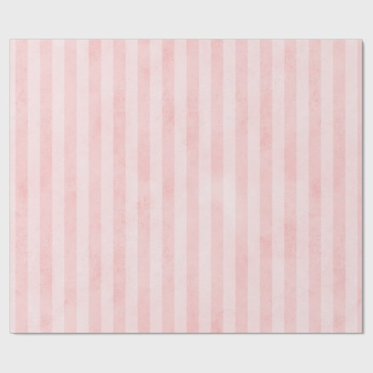 Roze strepen cadeaupapier (Vlak)