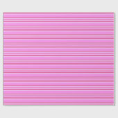 Roze strepen cadeaupapier (Vlak)