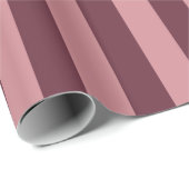 Roze strepen cadeaupapier (Rol Hoek)