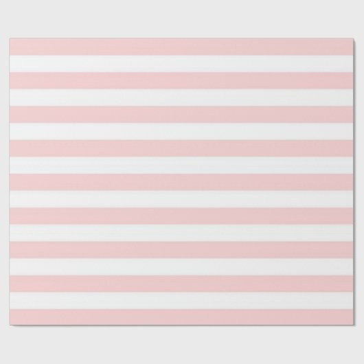Roze strepen cadeaupapier (Vlak)