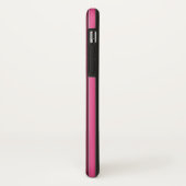 Roze strepen Case-Mate iPhone case (Achterkant/links)
