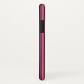Roze strepen Case-Mate iPhone case (Achterkant / rechts)