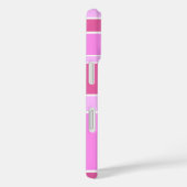 Roze strepen  Case-Mate iPhone case (Achterkant / Rechts)