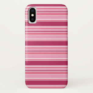 Roze strepen Case-Mate iPhone case
