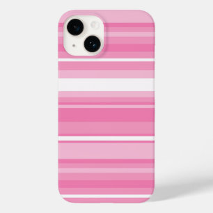 Roze strepen Case-Mate iPhone 14 hoesje