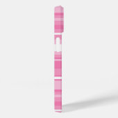 Roze strepen Case-Mate iPhone case (Achterkant / Rechts)